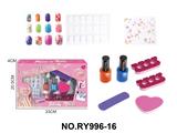 OBL10411917 - 女孩美甲套装配假指甲贴片