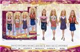 OBL10412198 - STARRY SKY DOLL 11.5寸关节身体 混装展示盒4*3（4款衣服2色发线）