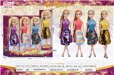 OBL10412233 - STARRY SKY DOLL 11.5寸关节身体 混装展示盒4*3（4款衣服4色发线）