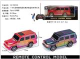 OBL10413895 - 1:18七彩喷镀四通仿真奔驰遥控车带灯光包电 2色混
