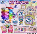 OBL10413907 - DIY史迪仔世界杯自制轻黏土彩泥蛋糕杯