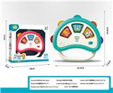 OBL10414705 - 音乐手摇铃（桃红/绿色 两色混装）