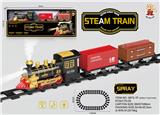 OBL10414765 - 仿真蒸汽电动轨道火车