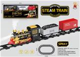 OBL10414766 - 仿真蒸汽电动轨道火车