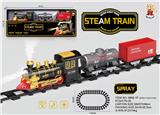 OBL10414769 - 仿真蒸汽电动轨道火车