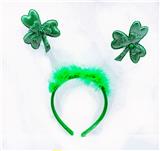 OBL10416058 - 双层三叶草头饰加毛条