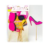 OBL10416187 - 卡头袋15PCS女人节日装饰纸卡