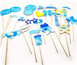 OBL10416197 - 卡头袋30PCS儿童节日装饰纸卡