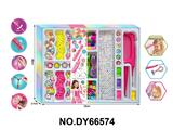 OBL10416415 - 女孩过家家多功能编发穿珠器+DIY串珠+发夹+手编绳