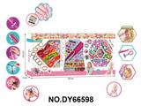 OBL10416439 - 女孩过家家多功能编发穿珠器+发夹+12星座美甲贴+DIY编绳串珠套装