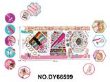 OBL10416440 - 女孩过家家多功能编发穿珠器+发夹+宝石贴+美甲贴+12星座纹身贴+DIY编绳串珠套装