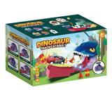 OBL10417028 - 吞食弹射轨道恐龙灯光音效+3款随机咬手指恐龙回力车仔+6款随机铁皮车