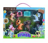 OBL10417098 - 4只小狗开窗盒