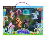 OBL10417099 - 6只小狗开窗盒