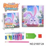 OBL10417186 - 史迪仔系列-点钻相框5D钻石画(20x20CM)