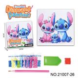 OBL10417188 - 史迪仔系列-点钻相框5D钻石画(20x20CM)