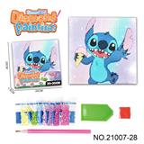 OBL10417190 - 史迪仔系列-点钻相框5D钻石画(20x20CM)