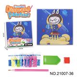 OBL10417198 - 拉布布系列-点钻相框5D钻石画(20x20CM)