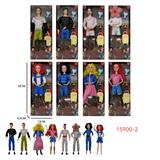 OBL10417526 - 11.5寸关节身《怪奇物语》男女混装带配件 8款混