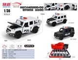 OBL10417808 - 1：36 大G越野奔驰-警车
四开门合金车模
（带电）
12PCS/24盒