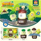 OBL10418212 - 果蔬类按压车
（一个花盆通用三个不同款主体）
大葱头+玉米+蘑菇、按压滑行车
按压车 卡通车按压滑行
压力车 按压萌趣车
DIY积木底座拆卸
（七彩渐变灯光版）
（产品采用UV工艺）