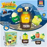 OBL10418214 - 果蔬类按压车
（一个花盆通用三个不同款主体）
茄子+胡萝卜+竹笋、按压滑行车
按压车 卡通车按压滑行
压力车 按压萌趣车
DIY积木底座拆卸
（七彩渐变灯光版）
（产品采用UV工艺）