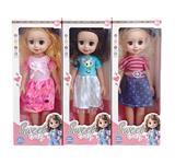 OBL10418498 - 14寸空身音乐女孩（三款混装）