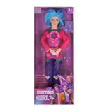 OBL10418588 - 1比1 K-POP 猎魔男团动画版  11.5寸11关节实身 Mystery  带七彩灯光主题曲