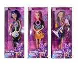 OBL10418591 - K-POP 猎魔女团动画版11.5寸12关节实身Rumi鲁米打歌芭比三款混装带乐器