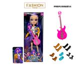 OBL10419088 - K-POP彩虹猎魔系列 1比1  12寸12关节实身真玻璃眼珠惊喜猎魔女团娃娃带耳环带一条吉他带金貂卡片一张