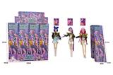OBL10419116 - 猎魔女团 K-POP带吉他，帽子，话筒，耳机11寸12关节实身盲盒包装 12PCS