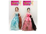 OBL10419131 - 新款高档11.5寸实身长发关节公主大裙芭比2款随机混装