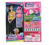 OBL10419206 - 11.5寸实身11关节休闲时装芭比 带书包+吸塑配件