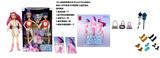 OBL10419237 - 2026年度最佳K-POP猎魔女团动画版11.5寸12关节实身带七彩灯光主题曲鲁米佐依米拉儿唱歌芭比双人混装，带魔术棒，带镀金包，金貂卡片一张