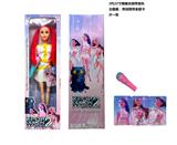 OBL10419275 -  2代  2026年度最佳K-POP猎魔女团动画版22寸吹瓶身体带主题曲音乐芭比带金貂卡片一条大话筒