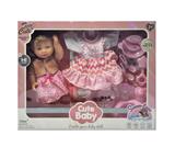 OBL10419371 - 14寸吹瓶喝水功能女娃娃 
搪胶手脚