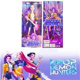 OBL10420260 - K-POP 猎魔女团动画版11.5寸12关节实身Rumi鲁米打歌芭比带武器