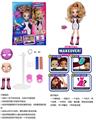 OBL10420282 - 高档FAIL.FIX.9寸11关节实身3D真眼珠变脸化妆芭比头发带香味。娃娃带11样不同惊喜配件。一件时装衣衣服