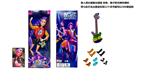 OBL10420556 - K-POP 猎魔女团真人版11.5寸12关节实身带七彩灯光主题曲Rumi鲁米打歌芭比带金貂卡片一张带摇滚吉他