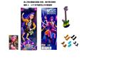 OBL10420570 - K-POP 猎魔女团真人版11.5寸12关节实身带Rumi鲁米打歌芭比带金貂卡片一张带摇滚吉他