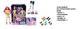 OBL10420582 - K-POP 猎魔女团真人版11.5寸12关节实身鲁米佐依米拉儿唱歌芭比双人混装，带魔术棒，带镀金包，金貂卡片一张