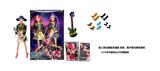 OBL10420584 - K-POP 猎魔女团真人版11.5寸12关节实身鲁米佐伊米cospiay朋克双人芭比  带吉他主题套装，金貂卡片一张