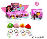 OBL10421794 - 盲盒女孩DIY串珠+发绳+零钱包四款混装（一展示盒12小盒）