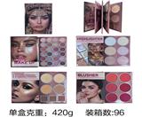 OBL10422399 - 精美书本4层彩妆眼影