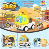 OBL10423170 - 工程云梯机回力车
工程车回力滑行车
卡通车灯光音乐车
DIY积木底座拆卸
（产品采用UV工艺）
（七彩渐变灯光+音乐版）