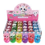 OBL10423604 - 站姿小猫水晶泥（24瓶一盒）