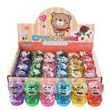 OBL10423605 - 开口笑小猫水晶泥（24瓶一盒）