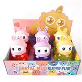 OBL10423618 - 胖毛毛虫水晶泥（6瓶一盒）