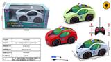 OBL10424928 - Q版1:20四通宝马带3D灯光遥控警车包电