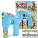 OBL10426007 - 玛莎全自动泡泡枪 3色混 配2瓶 100ml泡泡水